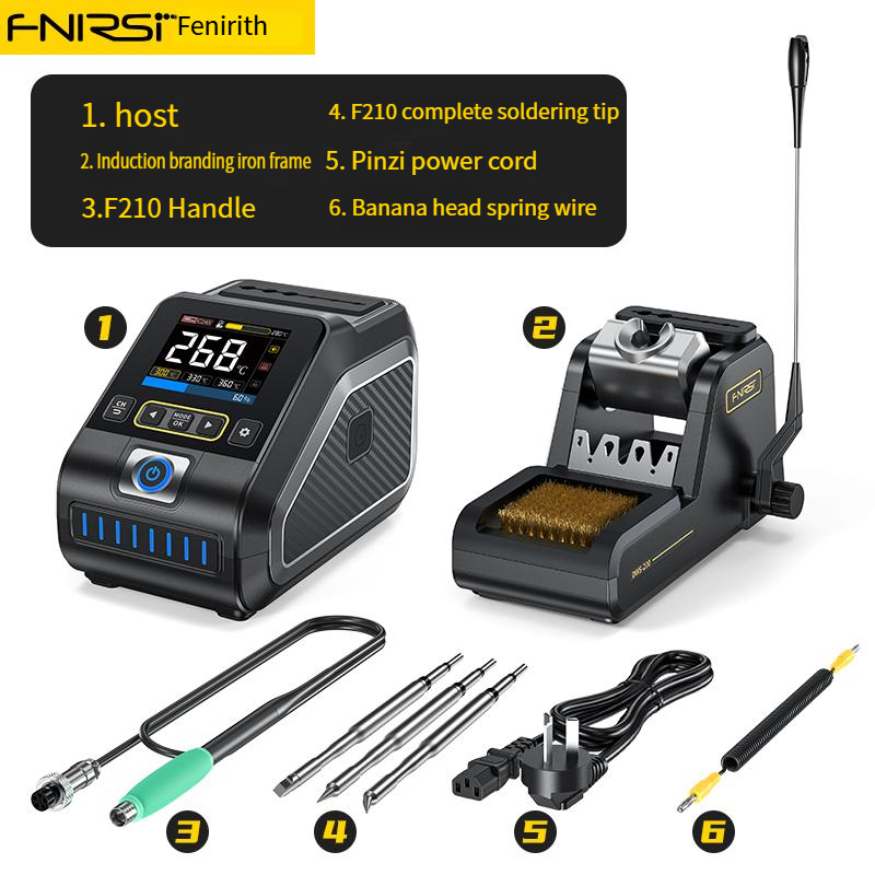F210+ Set completo di punte per saldatore [Alta potenza 200 W]