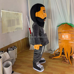 Efun MOQ 1 pezzo personalizzato zio barba mascotte Costume adulto cartone animato a piedi grasso zio personaggio Costume per la vendita - Product Image 2