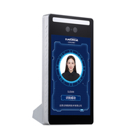 Máquina de puerta de 8 pulgadas RK3288, Terminal biométrico dinámico, reconocimiento facial, Control de acceso de asistencia