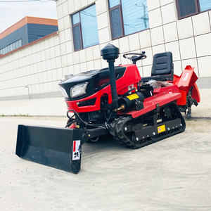 <span class=keywords><strong>Motocoltivatore</strong></span> Rotativo a Ruote Grandi 4WD, Macchina Agricola per Aratura, Attrezzatura Agricola Diesel ad Alta Efficienza per Dissodamento Profondo - Product Image 5
