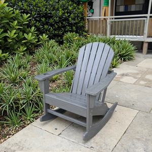 Weerbestendige Hdpe Adirondack Schommelstoel Voor Buitentuin En Park Houten Vrijetijdsrocker Voor Woonkamer En Exterieur - Product Image 5