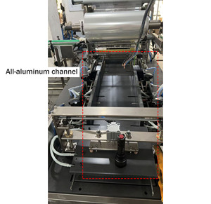 Hộp overwrapping máy cho nước hoa và trà Thùng giấy bóng kính máy đóng gói mỹ phẩm xếp chồng máy bao bì - Product Image 5