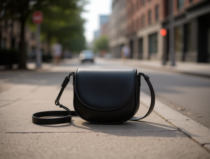 Sac bandoulière à rabat pour femme, petit sac en microfibre, cuir synthétique, minimaliste, toutes saisons - Product Image 2