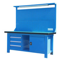 Station de travail modulaire combinée, établi de réparation automobile, armoire à outils, chariot roulant, table d'atelier multifonctionnelle