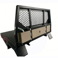 Plateau de benne en aluminium double/simple/extra 4x4 pour pick-up LC79 avec tête de lit, réservoir d'eau et remplissage de carburant personnalisé