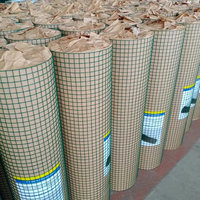 Malla de alambre de hierro Weled de PVC Malla de alambre soldada con revestimiento de plástico para hacer Alambre de trampa de cangrejo
