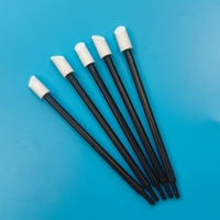 Bâtonnet de nettoyage T-21 à haute absorption avec embout en PU de 8 mm pour imprimantes DTF et DTG, bâtonnet en mousse PU incliné pour l'élimination de l'encre