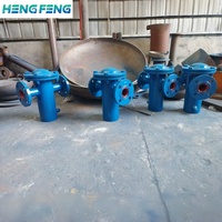 Sistem Filter Air Industri HENG FENG Basket Strainer Filter dengan Pompa 500L/Jam 1kW