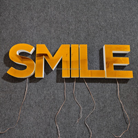Letrero LED 3D con efecto espejo infinito, Letrero de neón personalizado con espejo infinito para negocios, Letras LED personalizadas con canal de seguimiento