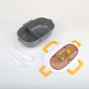 Lunchbox 2 Roosters Studentenkantoormedewerker Magnetron Bento <span class=keywords><strong>Box</strong></span> Buiten Picknick Fruit Voedselcontainer - Product Image 5