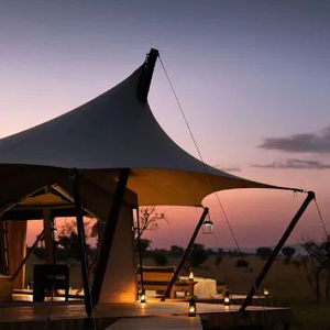 Camping sauvage <span class=keywords><strong>de</strong></span> luxe en plein air dans le désert africain Glamping Canvas <span class=keywords><strong>Safari</strong></span> Resort Hotel Tente Maison avec salle <span class=keywords><strong>de</strong></span> bain - Product Image 2