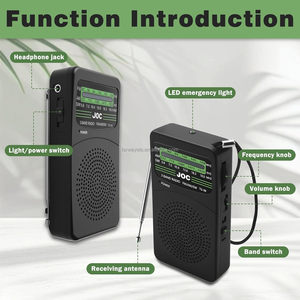 <span class=keywords><strong>Radio</strong></span> AM/FM/SW portátil, mini <span class=keywords><strong>radio</strong></span> de supervivencia con cable de clip/linterna, función de auriculares, mini radios de mano, regalos para el día del padre - Product Image 4