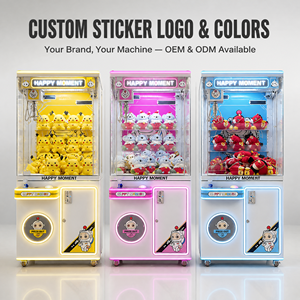 ตู้คีบตุ๊กตาหยอดเหรียญแบบหยอดเหรียญพร้อมเครื่องอ่านบัตร - Product Image 4