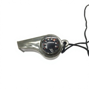 Многофункциональный аварийный свисток-компас-термометр 3-в-1 для выживания, соревнований и судейства на открытом воздухе - Product Image 2