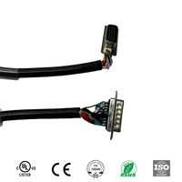 Kit de câblage électronique automobile personnalisé avec connecteur D-SUB, assemblage de câbles en cuivre professionnel, homologué 24V pour voitures et camions