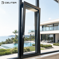Ventanas de Aluminio Premium 6063-T5 con Rotura de Puente Térmico, Insonorización de 35dB, Triple Sellado, Eficiencia Energética para Proyectos de Villas de Lujo