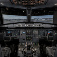 Ensemble de tableau de bord A320 FCU+EFIS pour simulateur de vol - Convient à toute la cabine