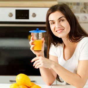 Cute Style Clip-On Food Grade Silicone Cup Cover Heat Resistant Lid Eco-Friendly Reusable Dust Proof for Cups <b>Kitchen</b> Home Use - Product Image 4