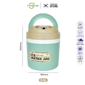 Glacière en plastique PP SB TECH Binh Duong 5,5 L, écologique, isolée, légère, durable, moderne, portable, maintien de la glace pendant 4 heures - Product Image 3