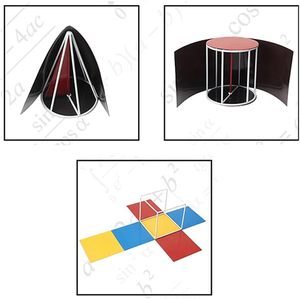 ชุดแบบจำลองเรขาคณิต 6 ชิ้น แม่เหล็ก<span class=keywords><strong>สาม</strong></span><span class=keywords><strong>มิติ</strong></span> สำหรับห้องเรียนเรขาคณิต <span class=keywords><strong>รูป</strong></span>ทรงสาม<span class=keywords><strong>มิติ</strong></span>ขนาดเล็ก ชุดอุปกรณ์ช่วยสอนคณิตศาสตร์ - Product Image 3