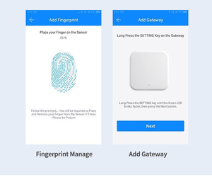 Locstar wifi thông minh vân tay & Keyless sinh trắc học Khóa cửa điện tử kỹ thuật số chốt cửa bàn phím cho gỗ & thép cửa - Product Image 5