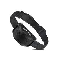 Wasserdichtes Wiederaufladbares Anti-Bell-Halsband mit Schock- und Vibrationsmodi, Einstellbarer Empfindlichkeit, Sicheres Trainingsgerät für Alle Hunderassen 20+