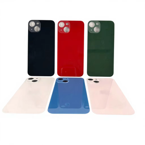ฝาหลังกระจกอะไหล่สำหรับ iPhone 13 พร้อมช่องตัดสำหรับเลนส์กล้อง ใช้ซ่อมแซมฝาหลังที่แตก - Product Image 2