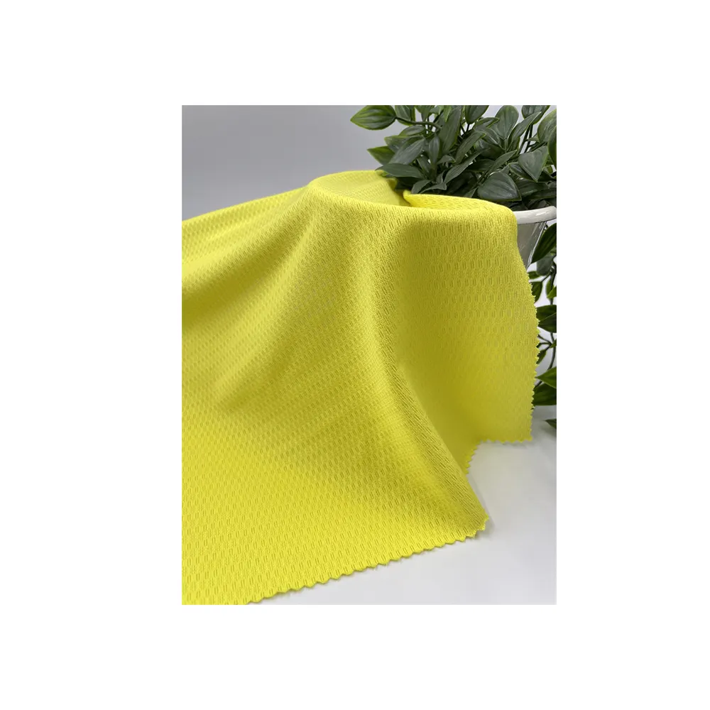 Excelente Oferta Tricot Mesh Têxtil Tecido De Malha Com Materiais Verdes E Processamento