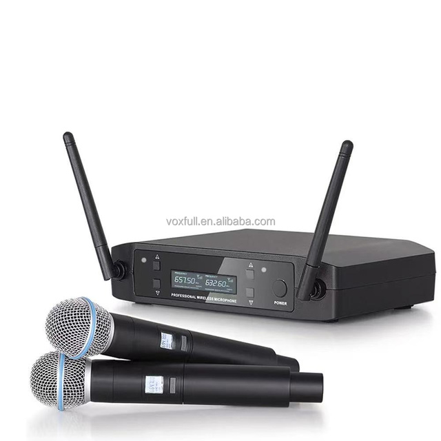 youtube Button GLXD24 Professional Wireless Microphone Microfono Inalambrico