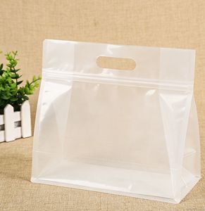 Bolsa de Plástico Doypack Transparente con Cierre Hermético de Ocho Lados y Asa, en Oferta - Product Image 3