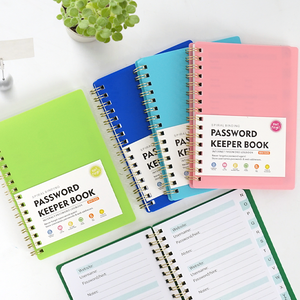 Agenda de cahier A5 à couverture rigide quotidienne hebdomadaire personnalisée en spirale latérale de qualité supérieure, parfait pour l'école - Product Image 1