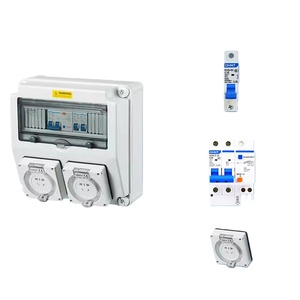 Caja de Conexiones Industrial Personalizable IP65 Impermeable, Interruptor de Mantenimiento, Caja de Distribución de Plástico para Exteriores, 4+3 Tomas de Corriente, Tamaño L - Product Image 4