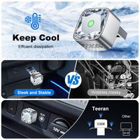 Adaptateur CarPlay sans fil 2in1 Usb pour iPhone Android Auto Adaptateur CarPlay sans fil pour voiture Mini Box pour Toyota Hyundai Volvo CarPlay