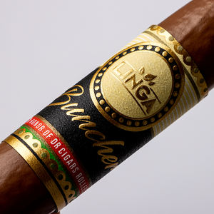 Gepersonaliseerde Banda De Cigarros Op Maat Bedrukt Luxe Sigarenband Ringlabel Goudfolie Reliëf Bandas Para Cigarros - Product Image 3