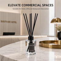 Diffuseur à roseaux en vrac 120ml en gros Ensembles de diffuseurs à roseaux de parfum avec huile parfumée Décoration intérieure