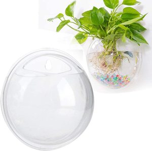 Fabricant Personnalisé OEM/ODM Acrylique Mur Fish Tank Aquarium Bulle Fish Tank Décor Planteur pour Plante Poisson Ecosphère Décor - Product Image 2