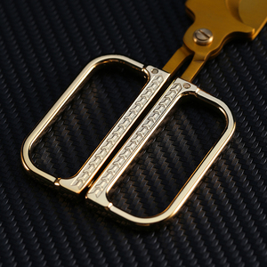 JIFENG JF-J77 Taglia Sigari in Metallo Cromato Argento di Alta Qualità con Logo Personalizzato Lama Affilata Confezione Regalo - Product Image 5