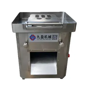 200r/min Cutting Speed Meat Slicer Chicken Beast Cutting Machine With Germany Blades For Medium Small Size Company