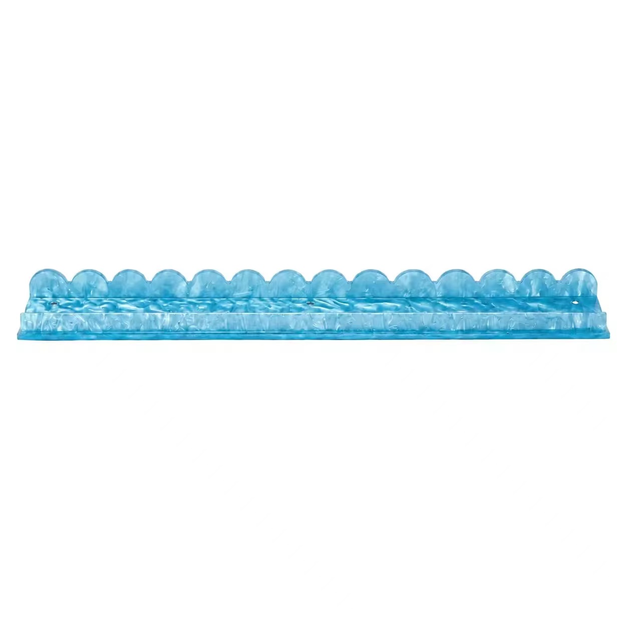 4 règles à pousser bleues