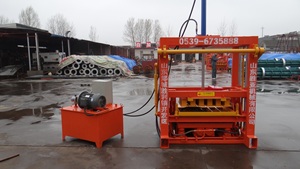 <span class=keywords><strong>Prix</strong></span> des machines à mouler des blocs au Ghana, machine hydraulique de fabrication de blocs à petite échelle QT4-30 au Kenya - Product Image 2