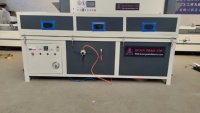 Porte en bois d'armoire faisant la double station Machine de commande numérique par ordinateur