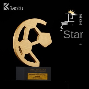 Trofeo <span class=keywords><strong>de</strong></span> Metal Personalizado para Campeón <span class=keywords><strong>de</strong></span> Partido <span class=keywords><strong>de</strong></span> Fútbol, Medalla para la <span class=keywords><strong>Copa</strong></span> <span class=keywords><strong>de</strong></span> Orejas Grandes, para la <span class=keywords><strong>Copa</strong></span> <span class=keywords><strong>de</strong></span> <span class=keywords><strong>Europa</strong></span> - Product Image 3