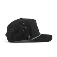 Cappellino da Baseball Sportivo Personalizzato in Tessuto Dobby Terry Oxford con Motivo Frutta e Leopardo, Visiera Curva Perforata, 100% Poliestere Impermeabile e Antitraspirante