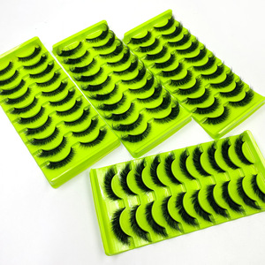 10 paires de <span class=keywords><strong>faux</strong></span> <span class=keywords><strong>cils</strong></span> naturels 3D vaporeux <span class=keywords><strong>Faux</strong></span> vison <span class=keywords><strong>cils</strong></span> faits à la main oeil de chat Extension de <span class=keywords><strong>cils</strong></span> beauté outils de maquillage - Product Image 4
