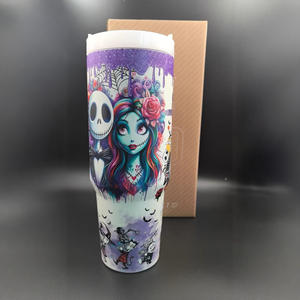 Dalam stok kustom logo Natal mimpi buruk bersinar vakum gelap terisolasi 40oz Tumbler cangkir bercahaya <span class=keywords><strong>mug</strong></span> dengan kotak hadiah - Product Image 5