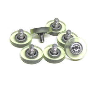 Roues à axe PU60826-7C1L8M6, accessoires pour meubles et fenêtres, roue coulissante 608RS - Product Image 3