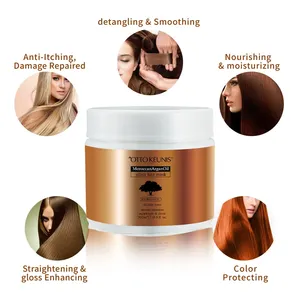 OEM/ODM produit de soin capillaire hydratant professionnel <span class=keywords><strong>masque</strong></span> capillaire réparateur à l'huile de marula et à l'huile d'argan - Product Image 3