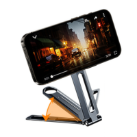 Taşınabilir Manyetik Telefon Tripod Selfie Çubuğu, Vlog Canlı Yayın Çekimleri için 1/4 İnç Montajlı Stand