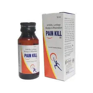 PAIN KILL OIL 50 ml bottle myalgia pain oil Ayurveda medicinal plants