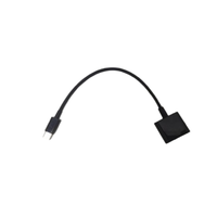 Cable Adaptador USB-C Tipo C de 30 Pines YANGTSE CJY219 para iPhone y iPad, 20CM, Negro, Conductor de Cobre Puro, Carga Rápida y Transferencia de Datos